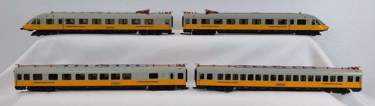Lima Models HO Lufthansa Airport Express Train Set 149767KP1 in box
