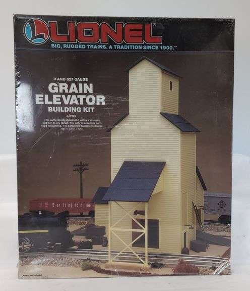 Modern Era Lionel O Gauge Grain Elevator Building Kit 6-12726 Mint in box image
