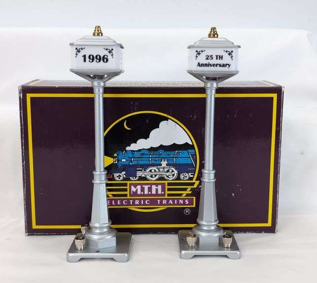 Modern Era MTH Rail King O Gauge Street Lamp Sets Mint in box