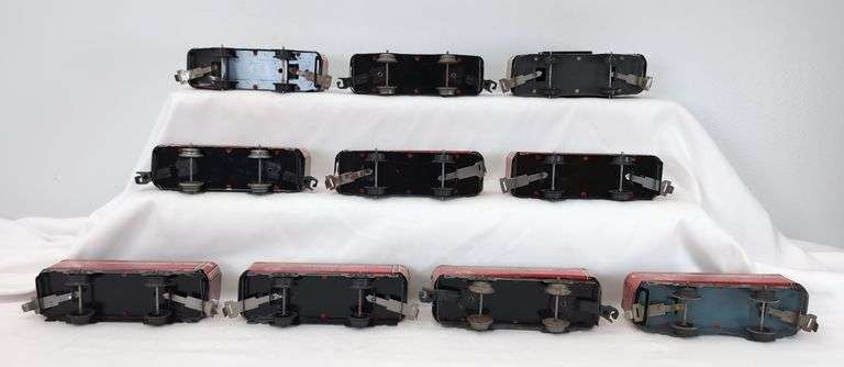 Lot of Marx O Gauge Pennsylvania Merchandise Service NYC System Pacemaker Freight Service