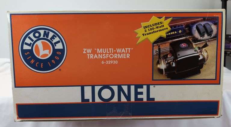 Modern Era Lionel ZW Multi-Watt Transformer 6-32930 Mint in box