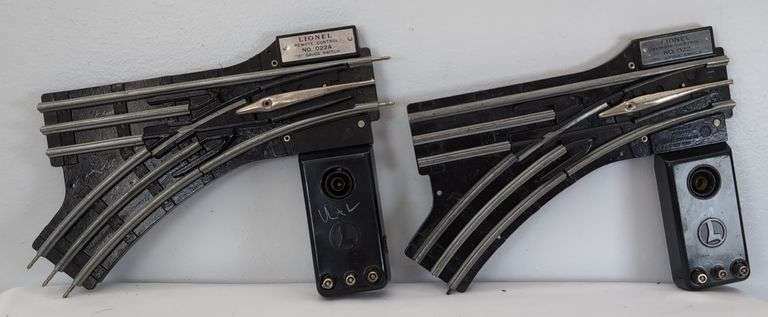 Five Pair of postwar Lionel O Gauge No. 022 Remote Control switches