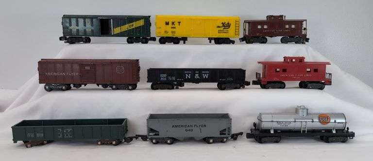 Postwar American Flyer S Gauge 804, 631, 642, 24030, 922, 640, 24310, 930, 24610 image