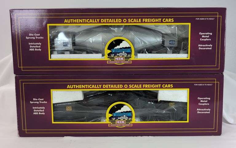 Modern Era Rail King O Scale RK-7107L, RK-7806L, MT-7504, 20-98202, 20-98201, 20-9104L Mint in box