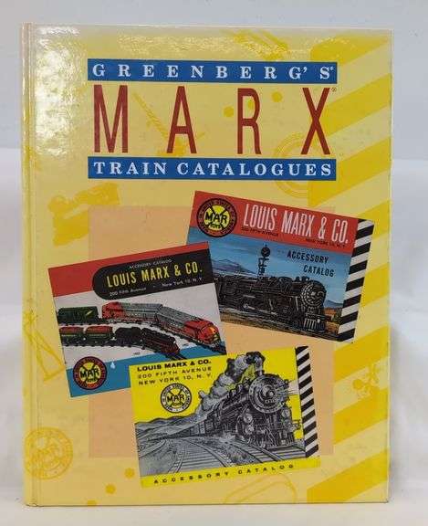 Greenberg's Marx Train Catalogues hard bound book