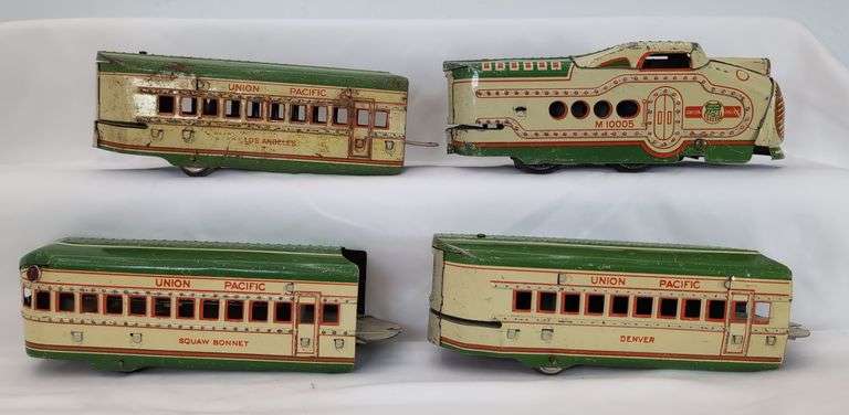 Marx O Gauge Union Pacific Train Set - M10005, Los Angeles, Denver, Squaw Bonnet