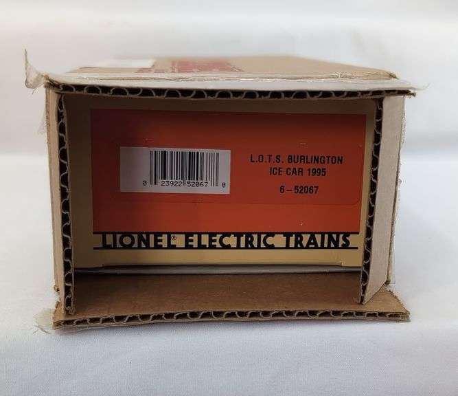 Modern Era Lionel O Gauge L.O.T.S Burlington Ice Car 52067 and Icing Station 12703