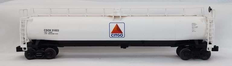 Modern Era MTH O Gauge CITGO Tanker Rail Car