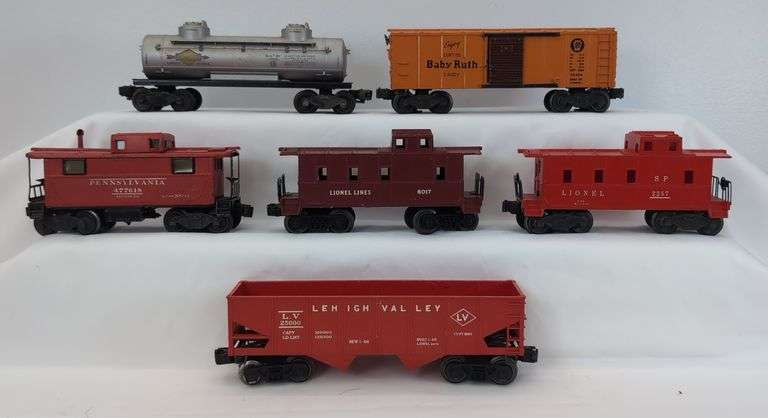 Postwar Lionel O Gauge 6112 6818 6037 2457 6014 6044 X2454 6476 6017 2257 6465