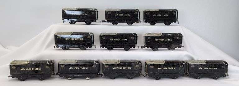 Lot of eleven (11) Marx O Gauge 551 New York Central steam locomotive tenders image