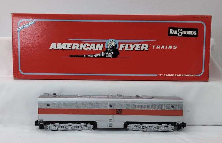 Modern Era American Flyer S Gauge Western Pacific B-Unit with Railsounds 6-48122 in box image