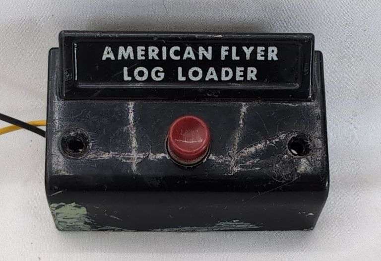 Postwar American Flyer S Gauge Log Loader Toy Train Operating Accessory