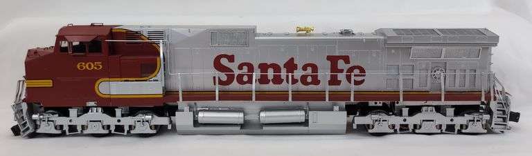 Brass Sunset O Gauge 3 rail Santa Fe diesel locomotive 605