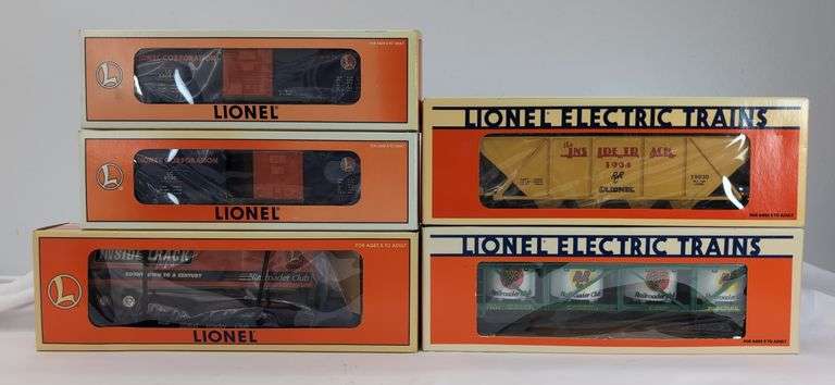 Modern Era Lionel O Gauge 19437, 19930, 19940, 19953, 29200 Mint in box image