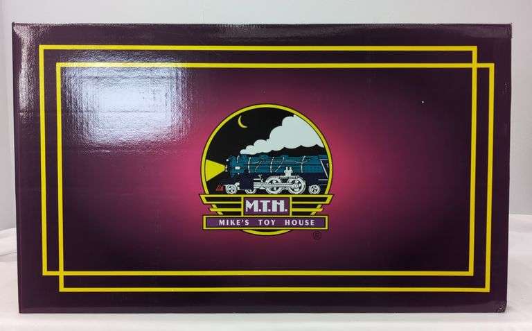 Mike's Train House MTH Kingsbury Firehouse & Pumper Wind-Up Toy Set Mint in shipper image