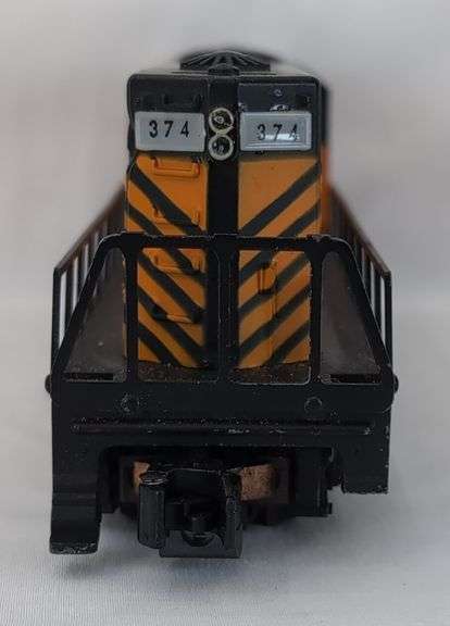 Postwar American Flyer Lines S Gauge Texas and Pacific Diesel Switcher Locomotive 374