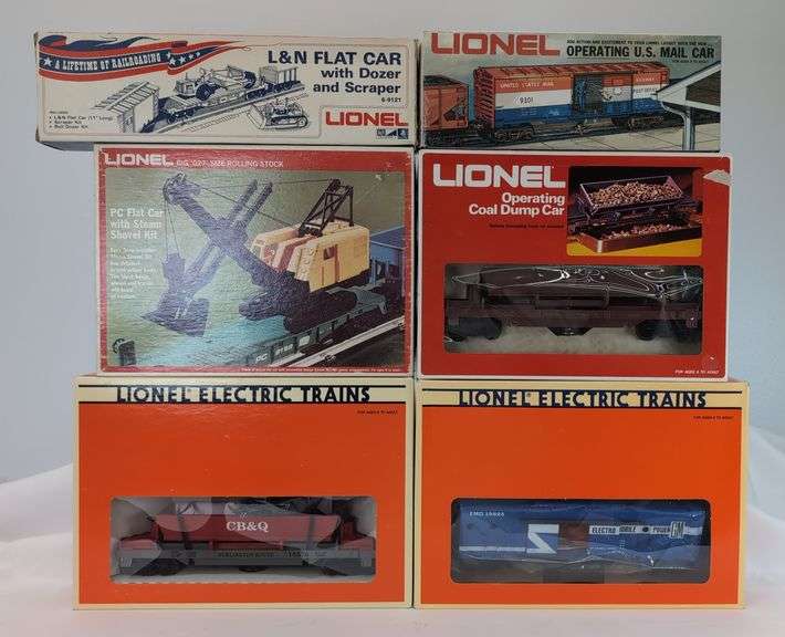 Modern Era O Gauge 9301, 9121, 9158, 9398, 16676, 19825 Mint in box image