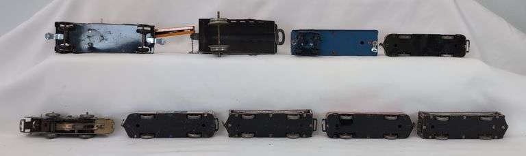 Alps, Marx, Modern Toys, SSN, lithographed Japanese tinplate toy trains