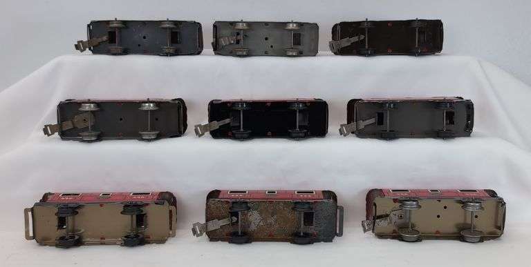 Lot of 19 Marx O Gauge 556 New York Central Lines Train Caboose w/variations