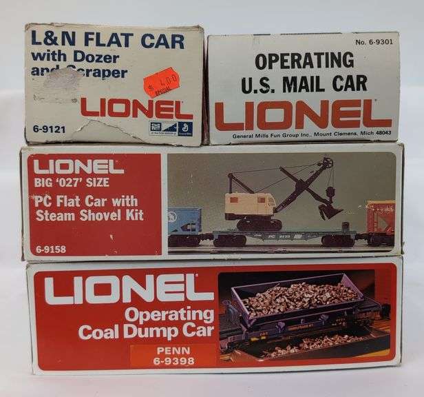 Modern Era O Gauge 9301, 9121, 9158, 9398, 16676, 19825 Mint in box