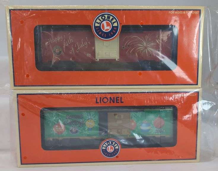Modern Era Lionel O Gauge 19945, 36769, 39264, 19781, 39249, 16291 Mint in box
