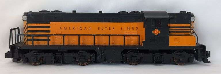 Postwar American Flyer Lines S Gauge Texas and Pacific Diesel Switcher Locomotive 374