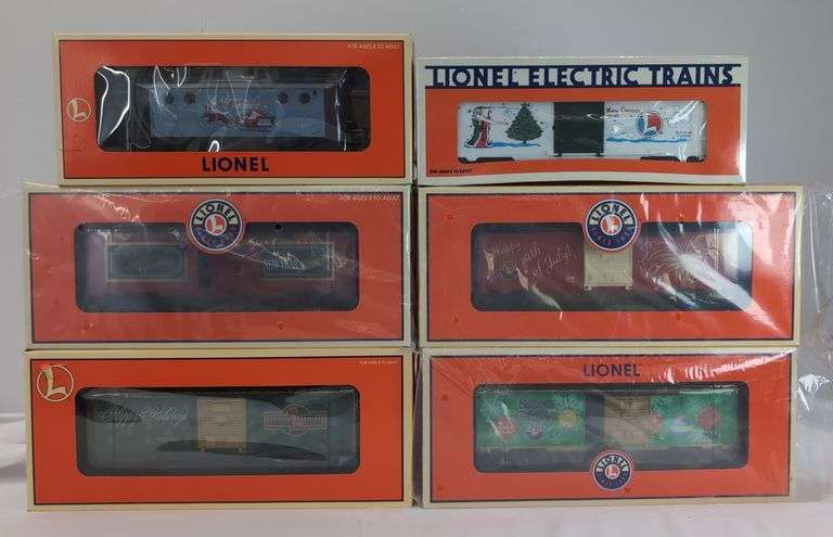 Modern Era Lionel O Gauge 19945, 36769, 39264, 19781, 39249, 16291 Mint in box image