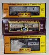 Modern Era MTH Rail King O Gauge 30-7939, 30-7928, 20-92014 Mint in box