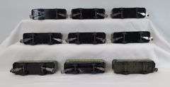 Marx O Gauge green Pullman passenger cars Bogota, Montclair, Observation