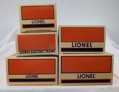 Modern Era Lionel O Gauge LRRC 19965, 19974, 19775, 19966, 19935 in box