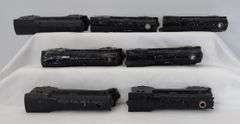 Lot of 15 Marx O Gauge electric, battery op, key wind steam locomotives