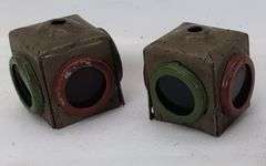 Prewar Lionel O Gauge three pair O21 one pair O12 Switches three lanterns