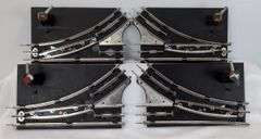Large lot of Louis Marx Train Track, Transformers, Switches some wide radius