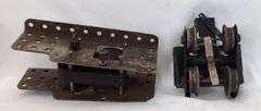 Prewar O/Standard Gauge American Flyer, Lionel, Dorfan, Ives trucks, motor, wheels, more