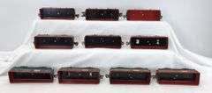 Lot of 18 Marx O Gauge 552 Rock Island l C.R.I.&P. gondolas with variations
