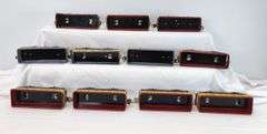 Lot of 33 Marx O Gauge Baltimore & Ohio 241708 gondolas with variations