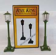 Modern Era MTH Rail King O Gauge Street Lamp Sets Mint in box