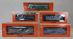 Modern Era Lionel O Gauge LRRC 19965, 19974, 19775, 19966, 19935 in box