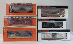 Modern Era Lionel O Gauge 16741, 16958, 17527, 16615, 16805, 16618 in box