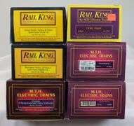 Modern Era Rail King O Scale RK-7107L, RK-7806L, MT-7504, 20-98202, 20-98201, 20-9104L Mint in box