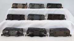 Lot of 16 Marx O Gauge New York Central lithographed tinplate wedge tender variations