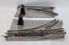 Marx O Gauge Train Set with Commodore Vanderbilt Locomotive, Cars, Track, and Transformer