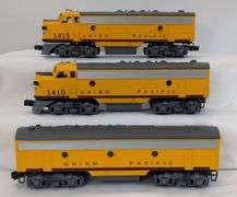 Modern Era Williams Reproduction O Gauge Union Pacific 1410 B unit 1415 diesel locomotives