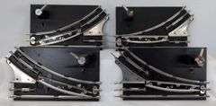 Large lot of Louis Marx Train Track, Transformers, Switches some wide radius