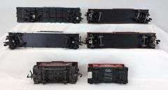 Postwar AMT/KMT O Gauge box and stock cars plus others some in box Newbraugh Brothers Toys