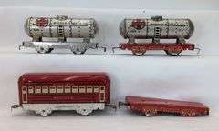 Marx O Gauge Passenger, Box, Tender, Tank, Gondola, Pennsylvania, New York Central, & More