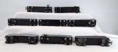 Lot of 11 Marx O Gauge B&O, NYC&StL, C&O gondolas with variations