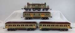 Williams Reproductions Ives Lines Electric Train Set 1694 loco with 1695, 1696, 1697 passenger cars