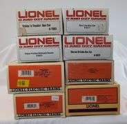 Modern Era Lionel O Gauge 6926, 7803, 9217, 9629, 9833, 16380, 17908, 26725 Mint in box