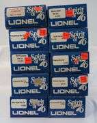 Modern Era Lionel O Gauge Spirit of '76 7600, 01, 02, 03, 05, 06, 08, 10, 12, 13 in box